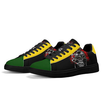 FUSIION Lightweight Top Leather Skateboard Shoes